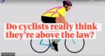 Est-ce que les cyclistes se croient au-dessus des lois? Et est-ce important après tout?