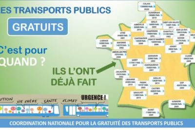 Appel national pour la gratuité des transports publics locaux