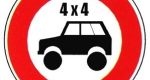 Interdit aux 4×4